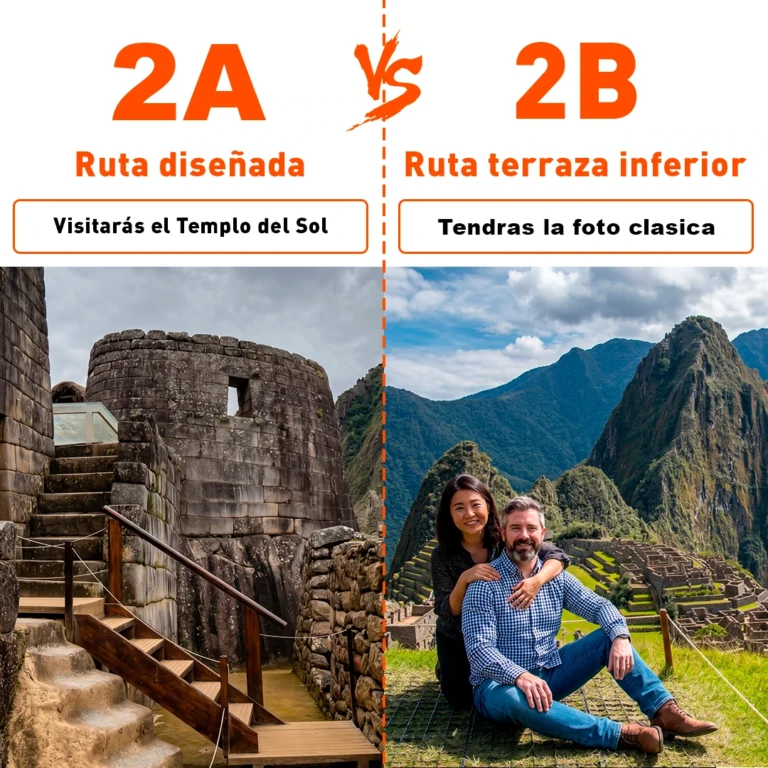 Circuito 2 Machu Picchu: ¿Ruta 2A o 2B? Guía Completa 2026